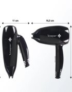 BEPER P301ASC100 uscător de păr călătorie 1 buc