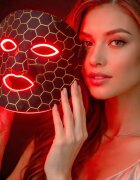 BEPER P302VIS100 mască facială cu LED 1 buc