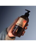 Beviro Purifying Hand Soap Scrub sapun pentru curatare cu efect exfoliant Zesty Vetiver 500 ml