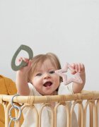 BIBS Baby Bitie Star jucărie pentru dentiție Blush 1 buc