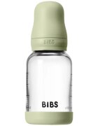 BIBS Baby Glass Bottle Round Latex biberon anticolici Sage 1 buc