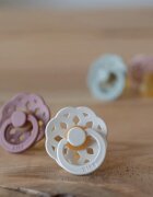 BIBS Boheme Natural Rubber Size 1: 0+ months suzetă Ivory / Blossom 2 buc