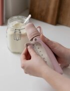 BIBS Bottle Cover Large husă pentru sticla de băut Blush 1 buc