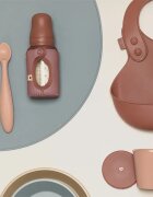 BIBS Bottle Cover Small husă pentru sticla de băut Blush 1 buc