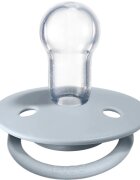 BIBS De Lux One Size suzetă Iron / BabyBlue 2 buc