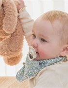 BIBS x Liberty De Lux One Size suzetă Ivory/ Baby Blue 2 buc