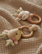 Bieco Grasping Toy with Rattle Fawn Ella jucarie cu zornăitoare 0 m+ 1 buc