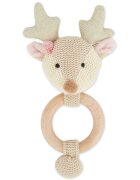 Bieco Grasping Toy with Rattle Fawn jucarie cu zornăitoare 0 m+ 1 buc