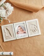 Bieco Impression Set with Picture Frame set de mulaj pentru amprentele bebelușului 44 x 19 x 1 cm