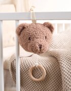 Bieco Musical Toy Bear Mika jucărie suspendabilă contrastantă cu melodie 1 buc