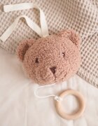 Bieco Musical Toy Bear Mika jucărie suspendabilă contrastantă cu melodie 1 buc
