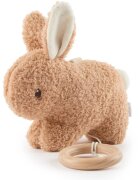 Bieco Musical Toy Bunny Fine jucărie suspendabilă contrastantă cu melodie 1 buc
