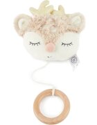 Bieco Musical Toy Fawn Ella jucărie suspendabilă contrastantă cu melodie 0 m+ 1 buc