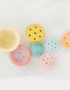 Bieco Silicone Stacking Cups Tropical Vibes cupe de stivuire 12 m+ 7 buc