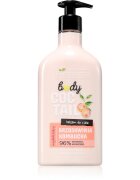 Bielenda Body Coctail Peach + Kombucha loțiune de corp hidratantă cu efect revitalizant 400 ml