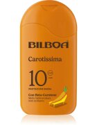 Bilboa Carotissima Crema loțiune pentru plaja cu beta-caroten SPF 10 200 ml