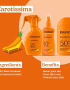 Bilboa Carotissima Crema loțiune pentru plaja cu beta-caroten SPF 10 200 ml