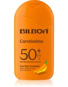 Bilboa Carotissima Crema loțiune pentru plaja cu beta-caroten SPF 50+ 200 ml