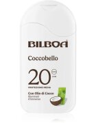 Bilboa Coccobello Latte loțiune pentru plaja cu ulei de cocos SPF 20 200 ml