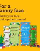 Bilboa Ohi Vitamina Viso cremă pentru plaja cu vitamine SPF 50+ 40 ml