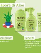 Bilboa Sapore di Aloe Trigger spray solar cu aloe vera SPF 50+ 250 ml