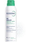 Bioderma Sébium Kerato+ Body spray pentru corp împotriva acneei a roșeții și a cicatricilor post-acnee 150 ml