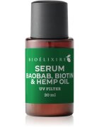 Bioélixire Serum Baobab Biotin & Hemp Oil ser pentru parul deteriorat si fragil cu filtru UV 20 ml