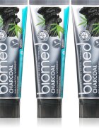 Biomed Charcoal pasta de dinti pentru albire cu cărbune activ