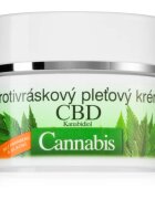 Bione Cosmetics Cannabis CBD cremă antirid cu efect de regenerare cu CBD 51 ml