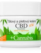 Bione Cosmetics Cannabis CBD Cremă nutritivă pentru față și corp cu CBD 260 ml