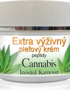 Bione Cosmetics Cannabis with Peptides Crema nutritiva pentru fata 51 ml