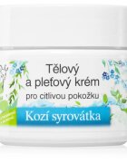 Bione Cosmetics Goat Whey Cremă nutritivă pentru față și corp pentru piele sensibila 260 ml