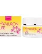 Bione Cosmetics Hyaluron Life crema de noapte pentru fata cu acid hialuronic 51 ml