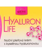 Bione Cosmetics Hyaluron Life crema de noapte pentru fata cu acid hialuronic 51 ml