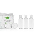 Bione Cosmetics Travel Set sticluțe pentru călătorie reutilizabile