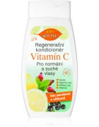 Bione Cosmetics Vitamin C balsam regenerator pentru par normal spre uscat 260 ml