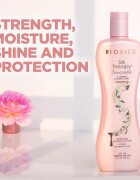 Biosilk Silk Therapy Irresistible Aplicarea jeturilor de refacere pentru ingrijire cu mătase 355 ml