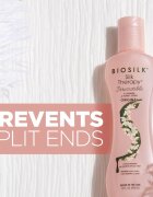 Biosilk Silk Therapy Irresistible Aplicarea jeturilor de refacere pentru ingrijire cu mătase 355 ml