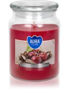 BISPOL Premium Line Chocolate - Cherry lumânare parfumată 500 ml