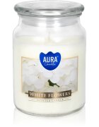 BISPOL Premium Line White Flowers lumânare parfumată 500 g