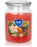BISPOL Vanilla & Amber lumânare parfumată 500 ml