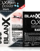 BlanX Oxygen Power Whitening Black Strips benzi pentru ablirea dintilor pentru dinti 10 buc