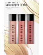 Bobbi Brown Holiday Mini Crushed Lip Trio set cadou de buze culoare Bare Sparkle / Force of Nature / In the Buff