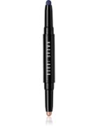 Bobbi Brown Long-Wear Dual-Ended Cream Shadow Stick creion pentru ochi duo culoare Silk / Rich Navy 1.6 g