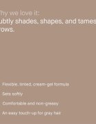 Bobbi Brown Natural Brow Shaper gel pentru sprancene culoare Slate 44 ml