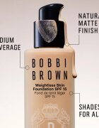 Bobbi Brown Weightless Skin Foundation SPF 15 Mini machiaj matifiant de lungă durată cu efect de hidratare culoare Golden 13 ml
