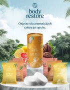 Body Restore Citrus Shower Steamers tablete pentru duș 6 buc