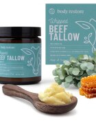 Body Restore Whipped Beef Tallow Balm Eucalyptus & Mint crema de corp nutritiva 73 ml
