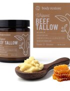 Body Restore Whipped Beef Tallow Balm Unscented crema de corp nutritiva fara parfum 71 g
