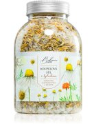 Bohemia Gifts Bohemia Natur sare de baie cu trei feluri de plante mușețel gălbenele cimbru 1200 g